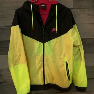 Nike Windrunner Windbreaker Jacket Neon Yellow